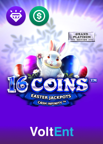 16 Coins Grand Platinum Edition Easter Jackpots