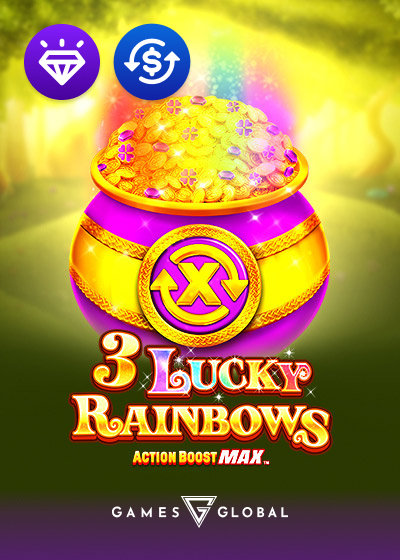3 Lucky Rainbows Action Boost Max