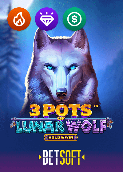 3 Pots of Lunar Wolf  Hold And Win