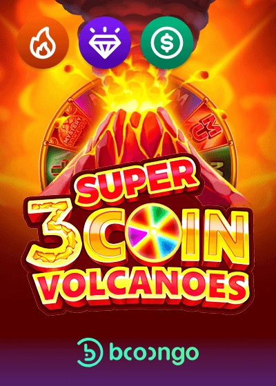 3 Super Coin Volcanoes