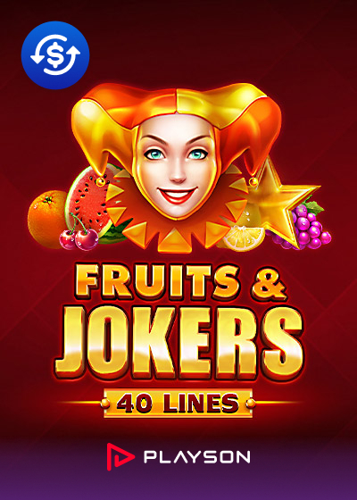Fruits and Jokers: 40 lines