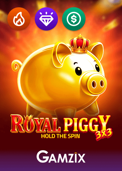 3x3 Royal Piggy Hold the Spin