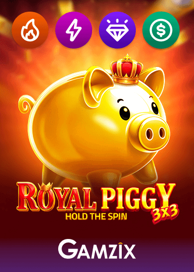 3x3 Royal Piggy Hold the Spin
