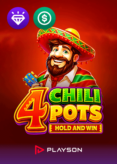 4 Chili Pots Hold and Win