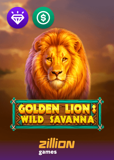 Golden Lion Wild Savanna